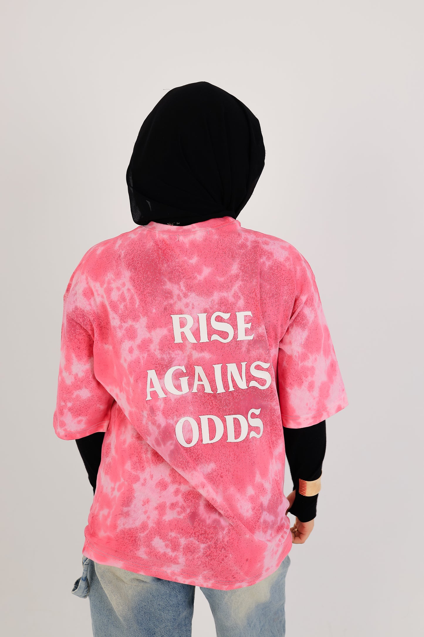 MCHNC "Rise Against Odds" Tie-Dye Tee