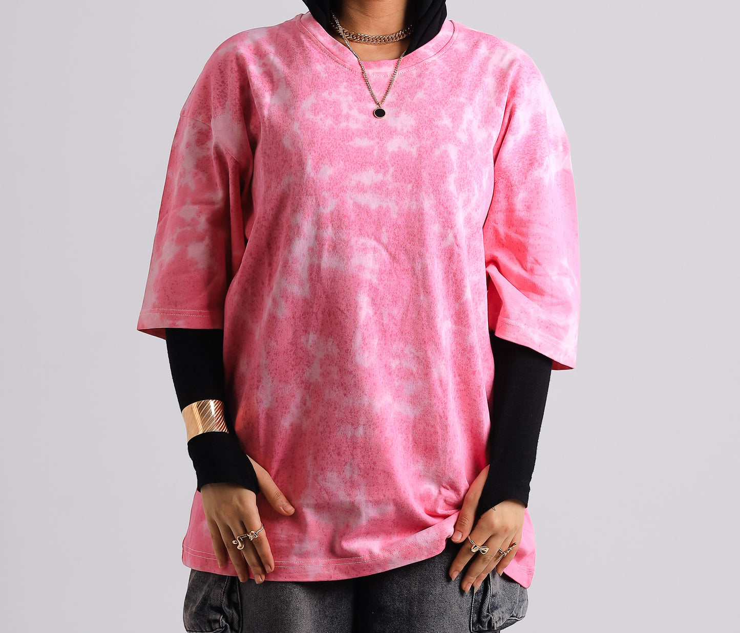 Pulse Tie-Dye Oversized Tee